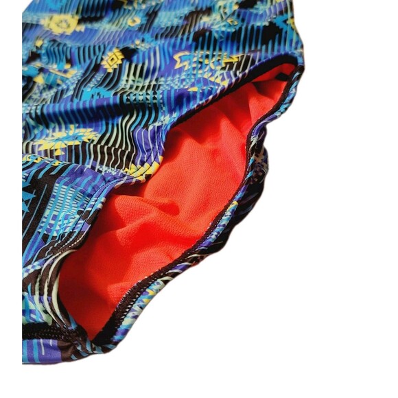 TYR Female Size 30 Azoic Diamondfit Durafast 1pc Swimsuit WDDAZ7A Lined Blue $60 - Picture 7 of 16